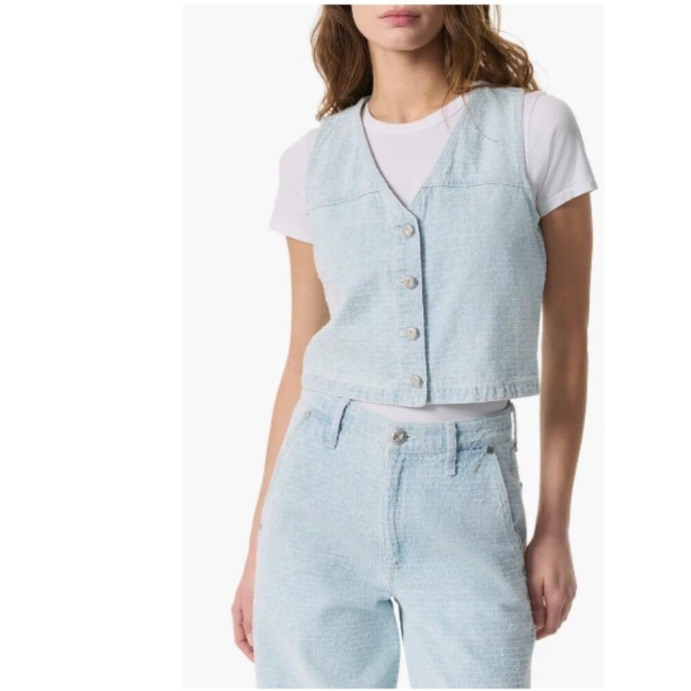 NWT rag & bone Juliana Cotton Tweed Vest